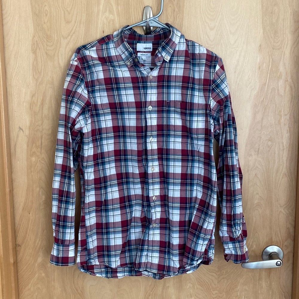 Sonoma Mens Long Sleeve Button Down